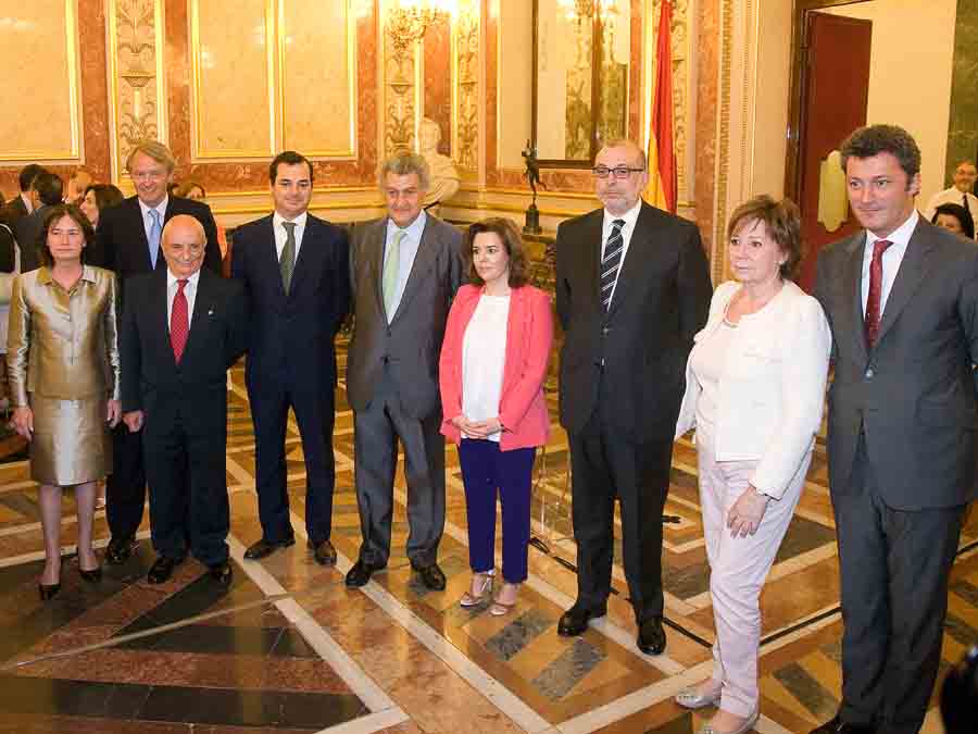 A la izquierda, Marisa Ciriza, vicepresidenta de la APM y nueva consejera de RTVE. Imagen tomada de la web del Congreso.